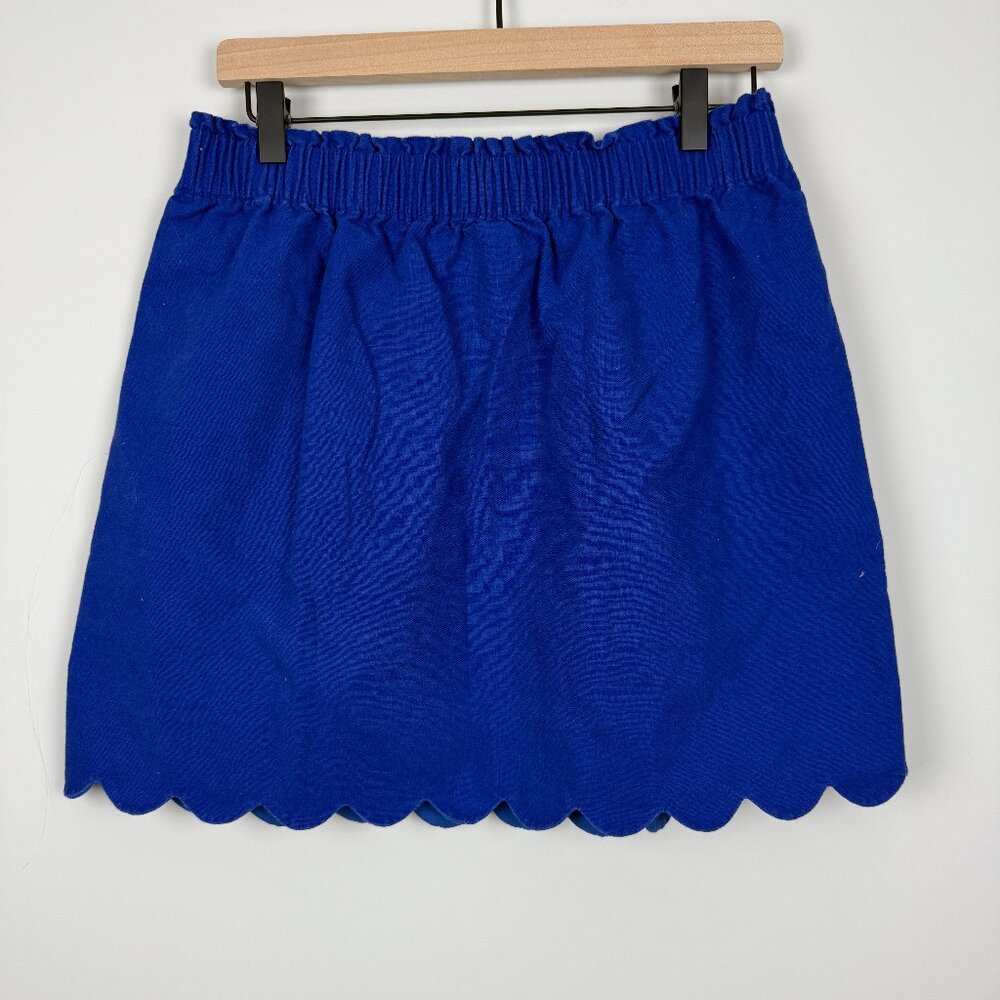 J Crew Women's Scalloped sidewalk skirt, Size 10